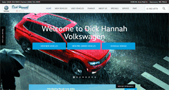 Desktop Screenshot of dickhannahvw.com